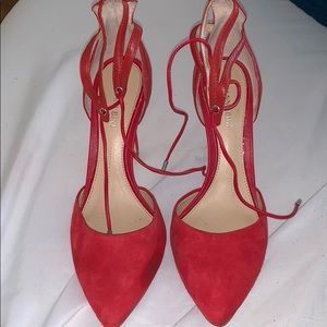 Red high heels